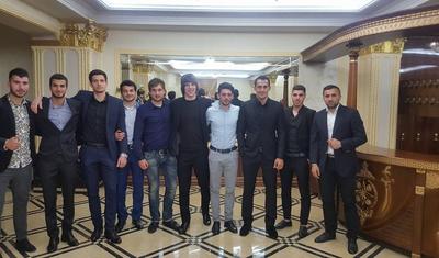 "Səbail" futbolçusuna səs-küylü toy etdi - FOTOREPORTAJ