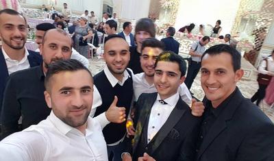 "Səbail" futbolçusuna səs-küylü toy etdi - FOTOREPORTAJ