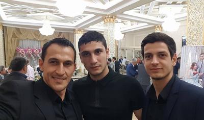 "Səbail" futbolçusuna səs-küylü toy etdi - FOTOREPORTAJ