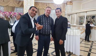 "Səbail" futbolçusuna səs-küylü toy etdi - FOTOREPORTAJ