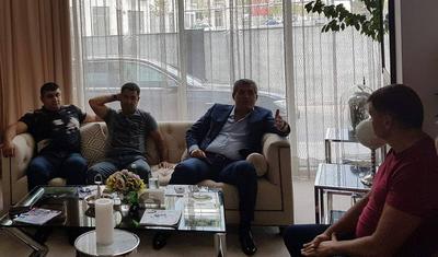 Vəzifəli adamların milli üzvləri ilə görüşü - FOTOREPORTAJ