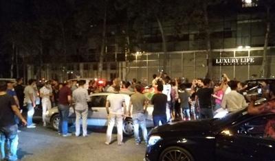 "Qarabağ"in eşqi ilə səhərədək bayram edənlər - VİDEO+FOTOLAR