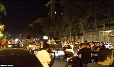 "Qarabağ"in eşqi ilə səhərədək bayram edənlər - VİDEO+FOTOLAR