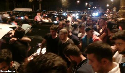 "Qarabağ"in eşqi ilə səhərədək bayram edənlər - VİDEO+FOTOLAR