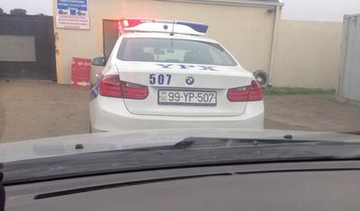 Yol polisi Azərbaycan yığmasının üzvlərini saxladı - VİDEO