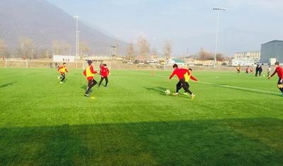 LAYİHƏ: U-15 Liqası: "Qəbələ" "Səbail"lə oyuna hazırlaşır - FOTOREPORTAJ