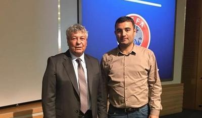 “Qarabağ”ın məşqçisi Mirça Luçeskunun qəbulunda - FOTO
