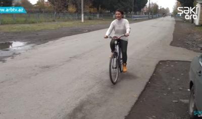 Azərbaycanın bu kəndində hamı velosiped sürür - VİDEO+FOTO