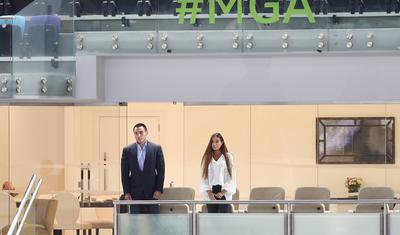 İlham Əliyev və Mehriban Əliyeva millimizə dəstək verdi - FOTO