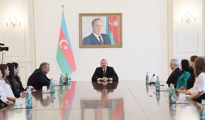 Prezidentin qəbulundan FOTO