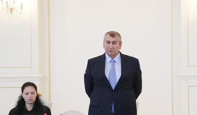 Prezidentin qəbulundan FOTO