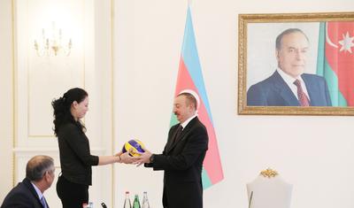 Prezidentin qəbulundan FOTO