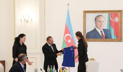 Prezidentin qəbulundan FOTO