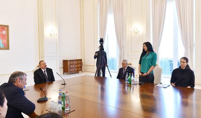 Prezidentin qəbulundan FOTO