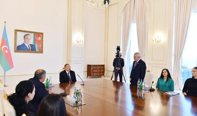 Prezidentin qəbulundan FOTO