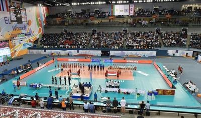 İlham Əliyev millinin oyununu izlədi və alqışladı - FOTOREPORTAJ