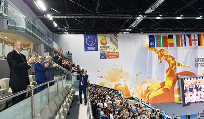 İlham Əliyev millimizin Almaniya ilə oyununa baxdı - FOTOREPORTAJ