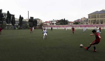 U-15 Liqası: Hakim Masallıda uşağın başına … çəkdi - FOTOLAR