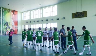 "Dünya yığma"sı Şəmkirdə futbol oynadı, Karlsen 6 qol vurdu