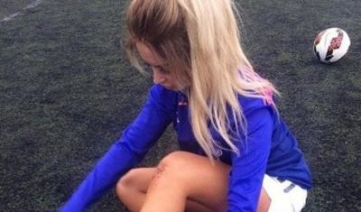 Oynadığı futbolla yox, gözəlliyi ilə diqqət çəkir - FOTO-LENT