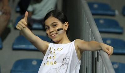 Azərbaycan futboluna rəng qatan qızlar - FOTOLAR