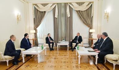 İlham Əliyev beynəlxalq federasiyanın prezidentini qəbul etdi