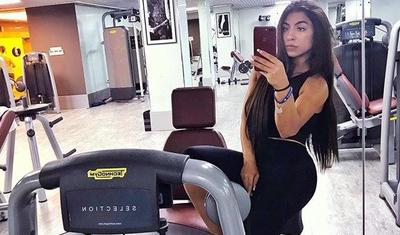 Azərbaycanlı məşqçi qızın bədəni görənləri heyran edir - FOTOLAR