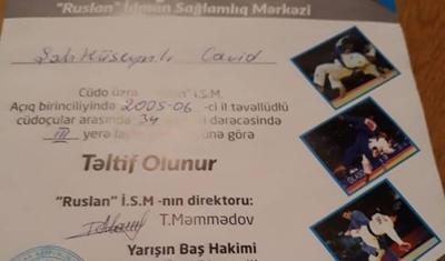 Keçmiş futbolçu oğlunun Olimpiya çempionu olmasını istəyir