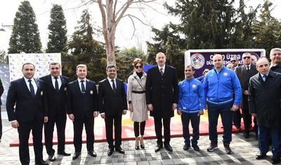İlham Əliyevə 2 dünya çempionatının ilk bileti təqdim edildi