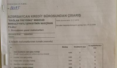 Hafiz Məmmədov rəsmi arayış aldı: 1 qəpik də borcu yoxmuş...