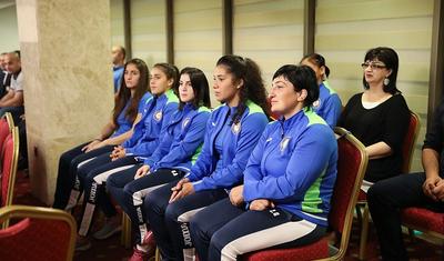 Rövnəq Abdullayev milli üzvlərindən nə istədi? - FOTOLAR