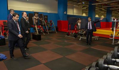 LENT - Prezident BOS-da milli komandaların bazasını ziyarət etdi