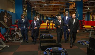 LENT - Prezident BOS-da milli komandaların bazasını ziyarət etdi