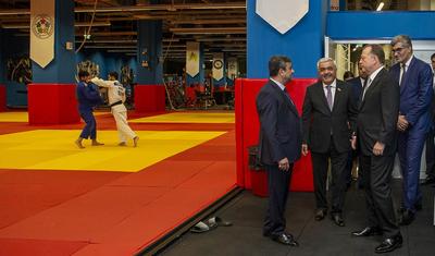 LENT - Prezident BOS-da milli komandaların bazasını ziyarət etdi