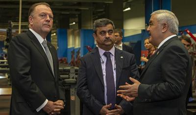 LENT - Prezident BOS-da milli komandaların bazasını ziyarət etdi