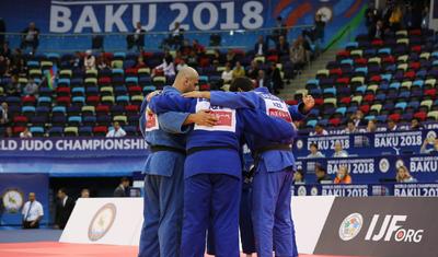 Azərbaycan yığması Rusiyaya uduzdu, DÇ-da beşinci yeri tutdu - FOTOLAR