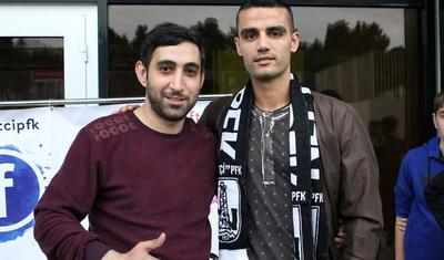 Ruslan Abışov "Fanzona"ya gəldi, hamı… - FOTOREPORTAJ