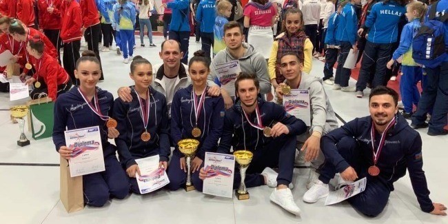 Azərbaycan gimnastları Slovakiya və Almaniyada medallar qazandı