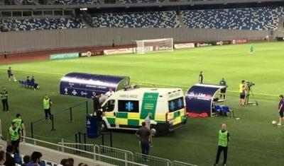 “Qəbələ”nin futbolçusu komanda yoldaşını Tiflisdə xəstəxanalıq etdi