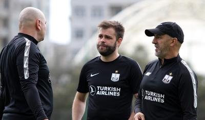 "Neftçi"də Bordini söhbətə çəkən kimdi? - FOTOLAR