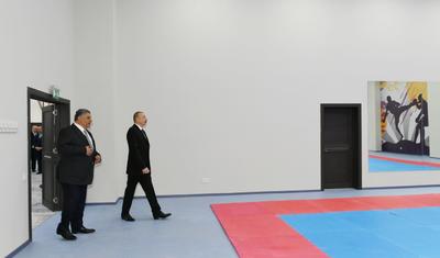 İlham Əliyev Beyləqan Olimpiya Kompleksinin açılışında - FOTOLAR