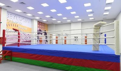 İlham Əliyev Beyləqan Olimpiya Kompleksinin açılışında - FOTOLAR