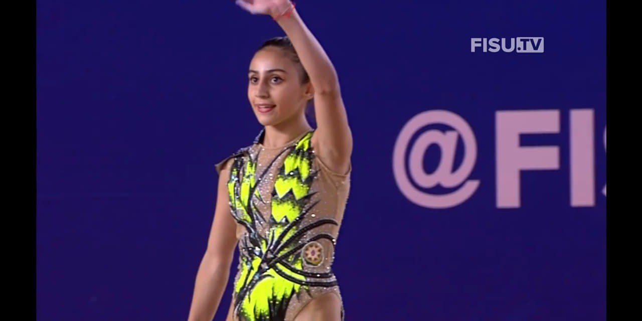 Azərbaycan gimnastı Universiadada gümüş medal qazandı