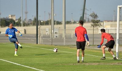 Bu futbolçu yenidən "Qəbələ"yə döndü: FOTOREPORTAJ