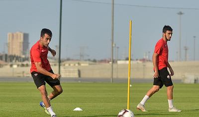 Bu futbolçu yenidən "Qəbələ"yə döndü: FOTOREPORTAJ