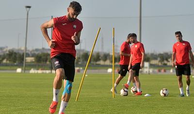 Bu futbolçu yenidən "Qəbələ"yə döndü: FOTOREPORTAJ