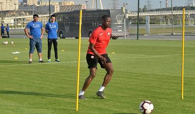 Bu futbolçu yenidən "Qəbələ"yə döndü: FOTOREPORTAJ