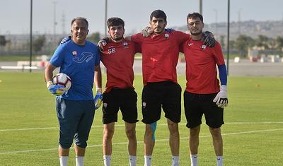 Bu futbolçu yenidən "Qəbələ"yə döndü: FOTOREPORTAJ