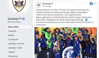 "Qarabağ" erməniyə söz atdı