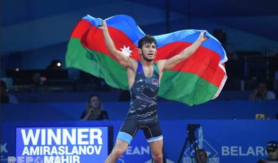 Mahir Azərbaycana ilk qızıl medalı qazandırdı - FOTO-LENT
